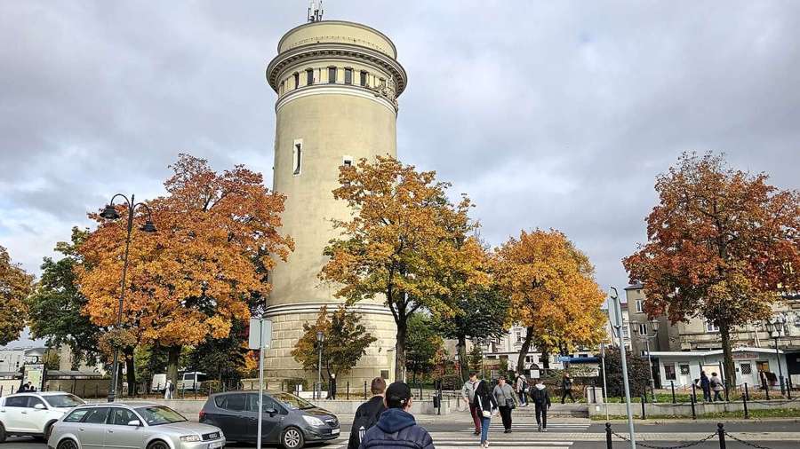 Water tower in Piotrkow Trybunalski