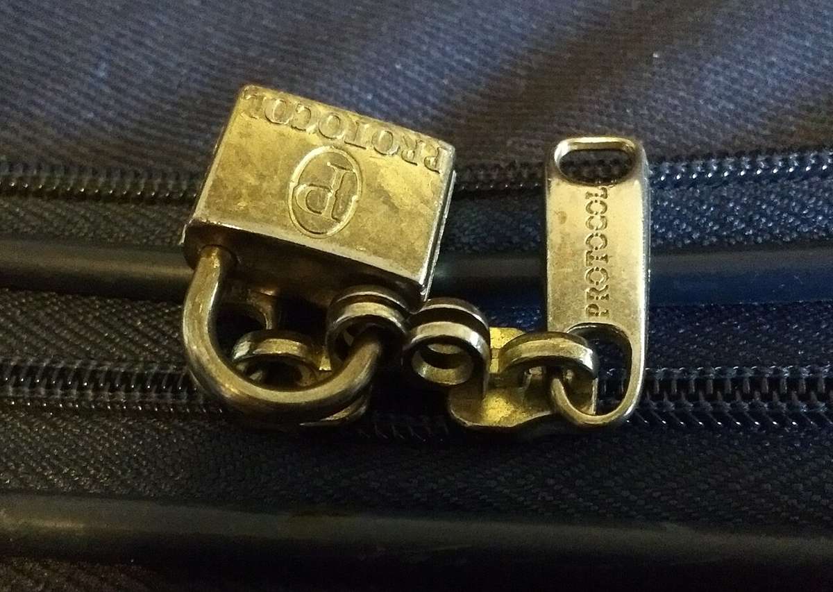 Illustrative photo of a suitcase lock
