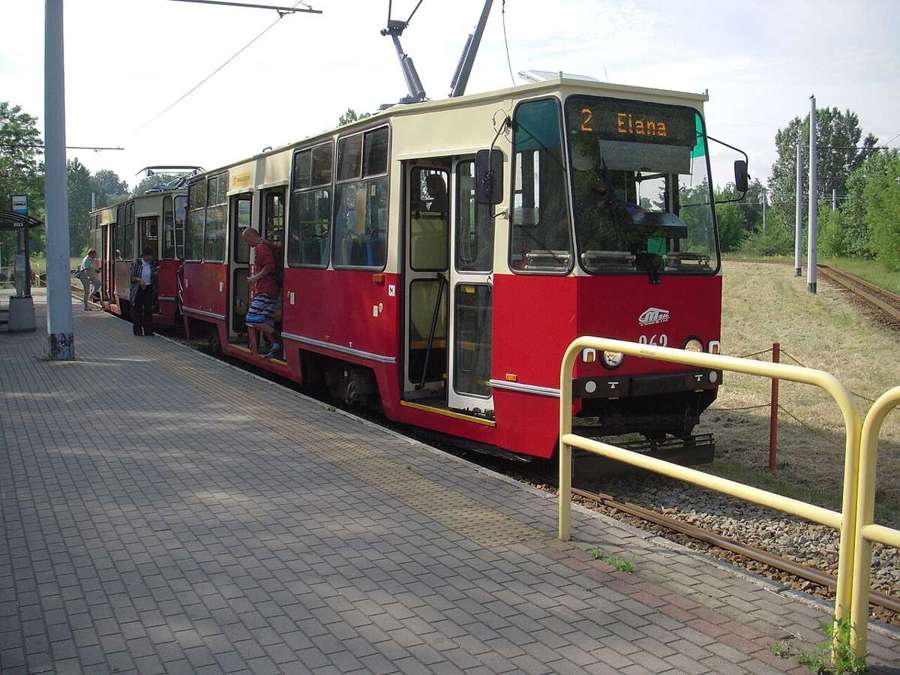 Tram in Torun