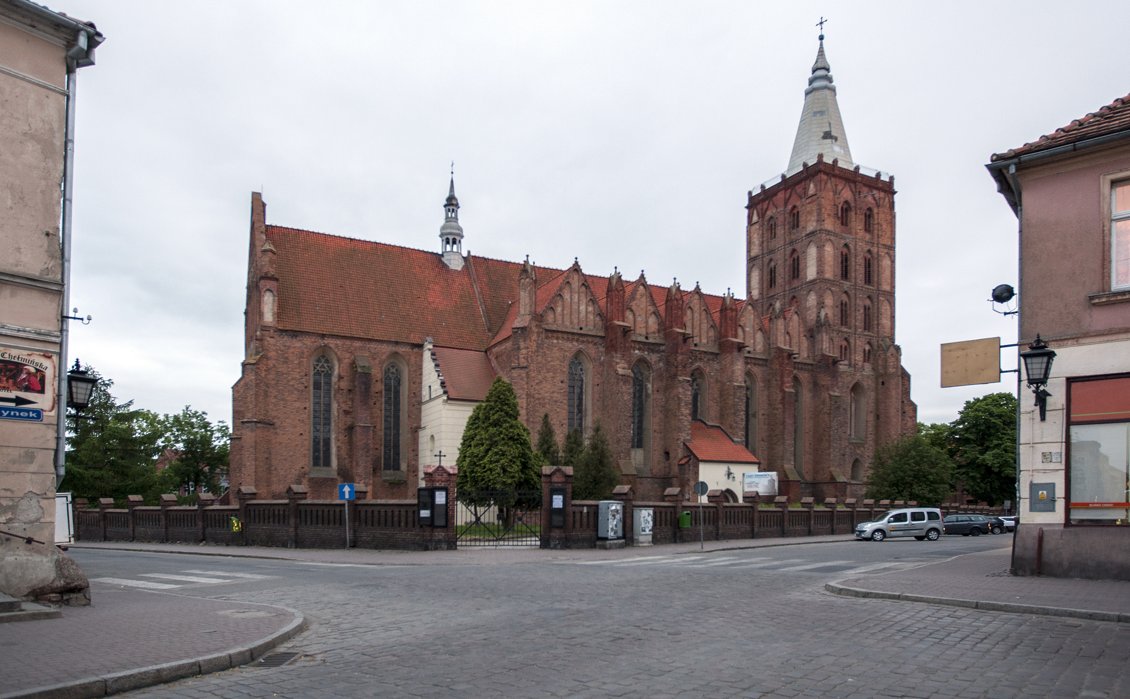 The Gothic parish church of the Assumption in Chełmno, keeper of the St Valentine relic
