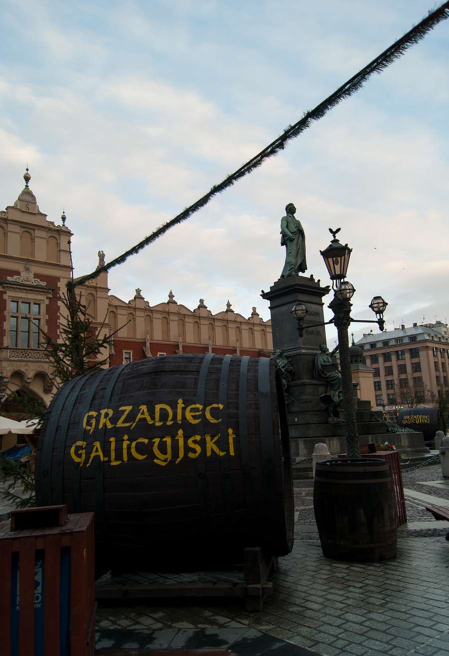Krakow's Main Square with the Cloth Hall - Krakow's LGBTQ+ scene clusters around the Old Town and Kazimierz