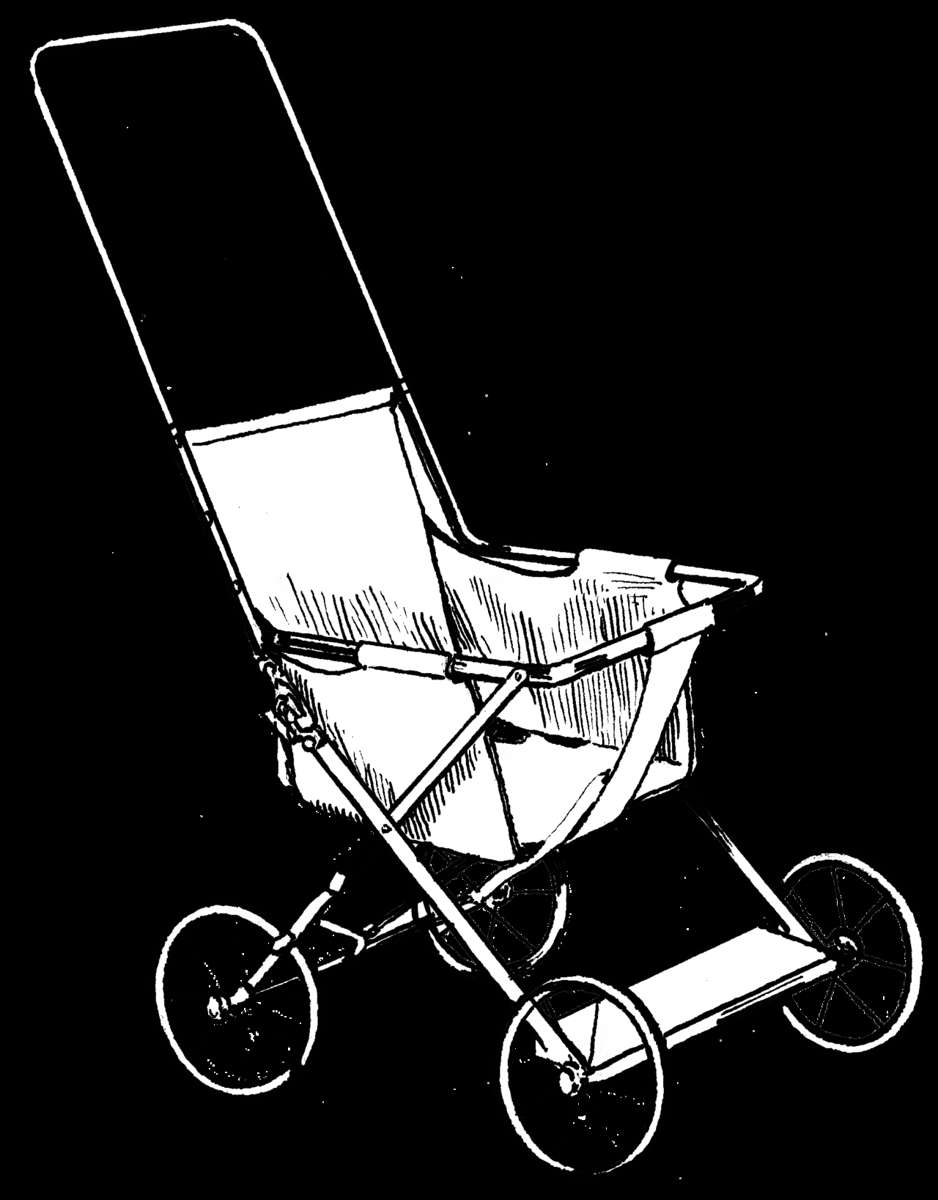 Illustrative photo of a vintage pram
